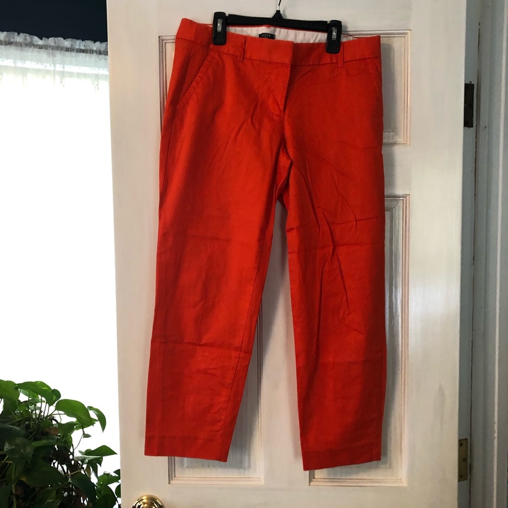 Jcrew factory city fit cropped pant